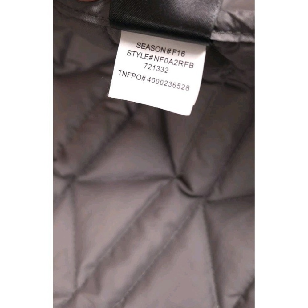The North Face Karokora 550 Hooded Down Parka Jacket Womens M Black Full Zip - Picture 8 of 11